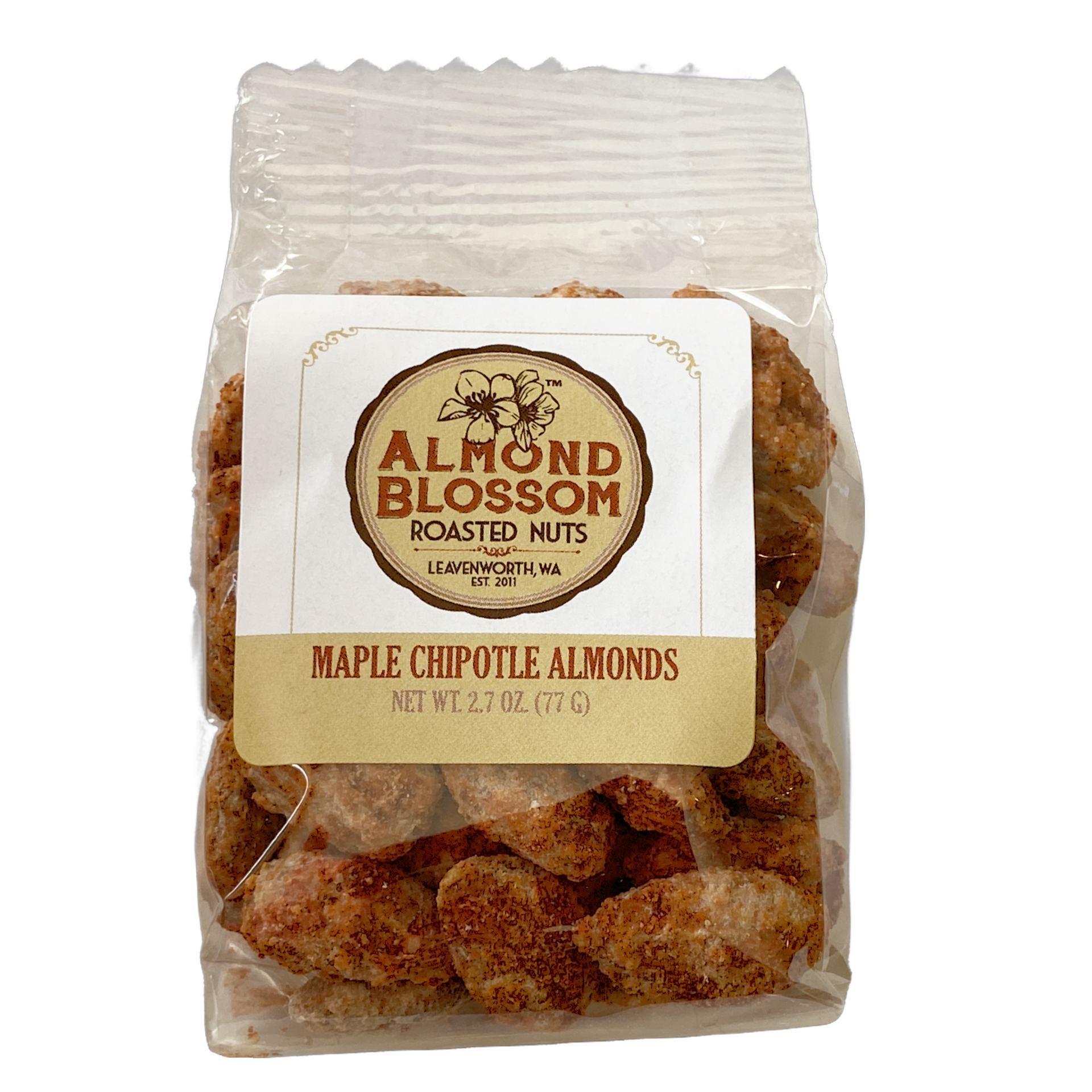 almondページ Maple Chipotle Almonds – Almond Blossom Roasted Nuts & Watkins